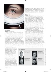 Blepharoplasty Dr Tirbas - Vogue ad pg 2